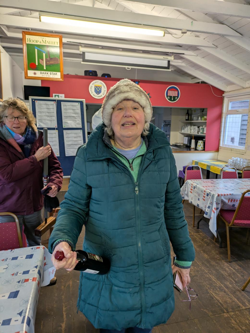 GC singles 21st February: Division winner Sue